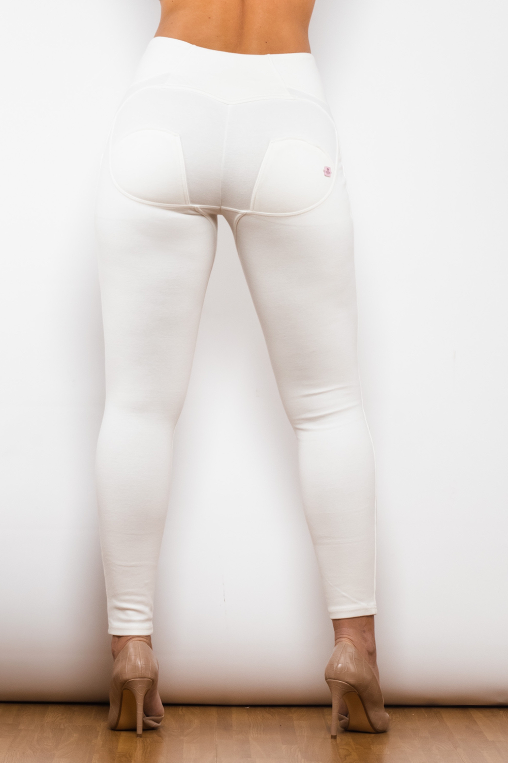 Melody White Leggings | Premium Designer Wear