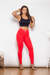 Melody Red Leggings | Premium Designer Wear