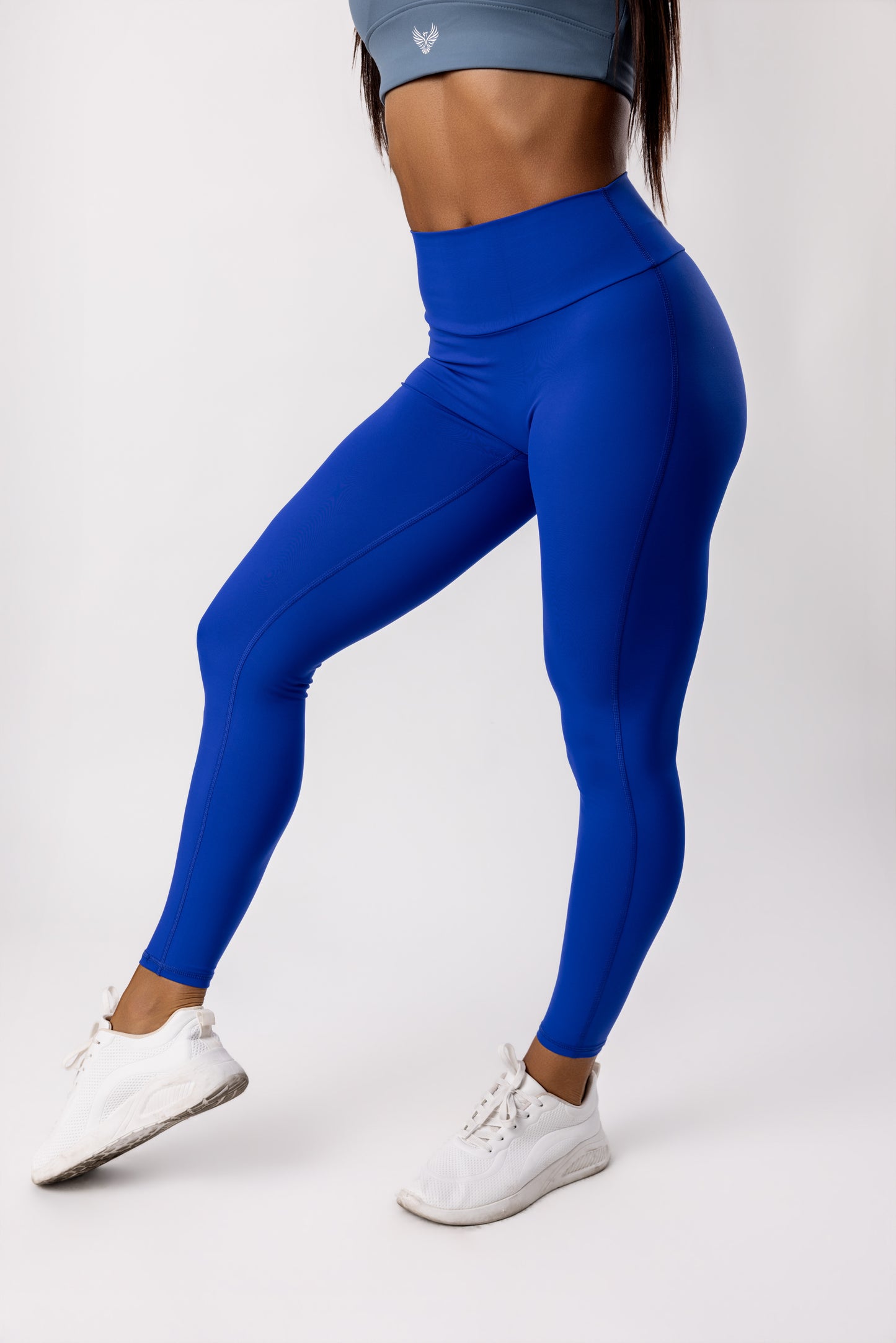 Risen Royal Blue High Waist Scrunch Leggings