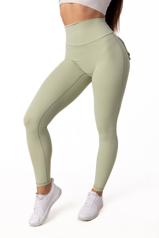 Phoenix Arise Soft Mint High Waist Leggings | Premium Active Design Wear