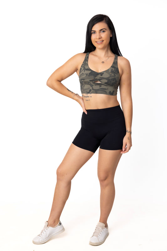 Phoenix Arise Black Shorts | Premium Active Design Wear