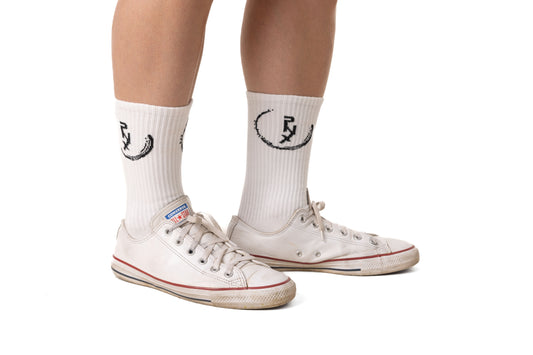 PNX White Crew Socks