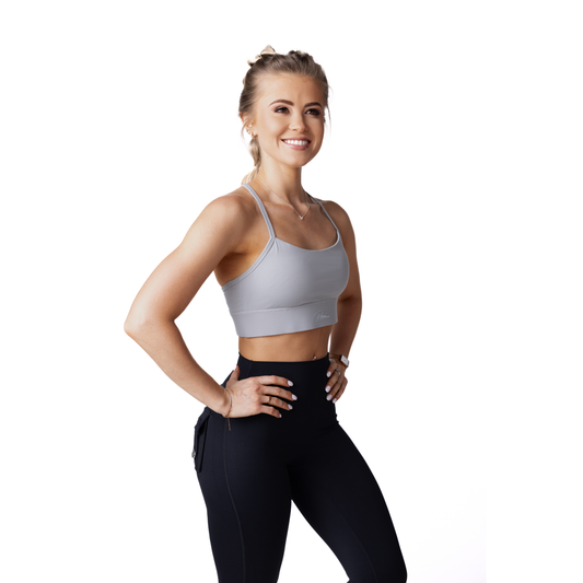 Phoenix Soar Light Grey Sports Bra