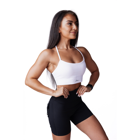 Phoenix Soar White Sports Bra