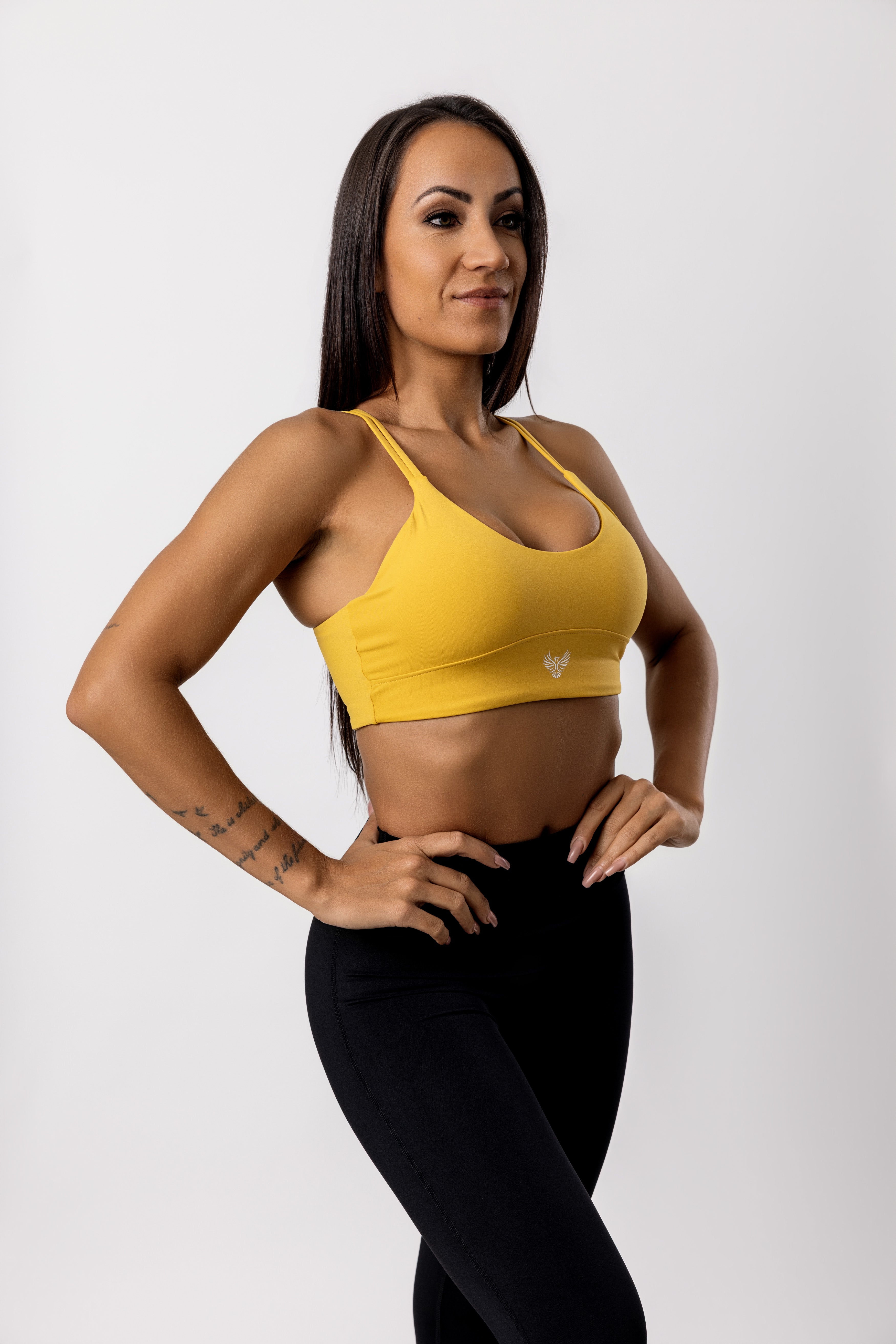 Revive Yellow Sports Bra