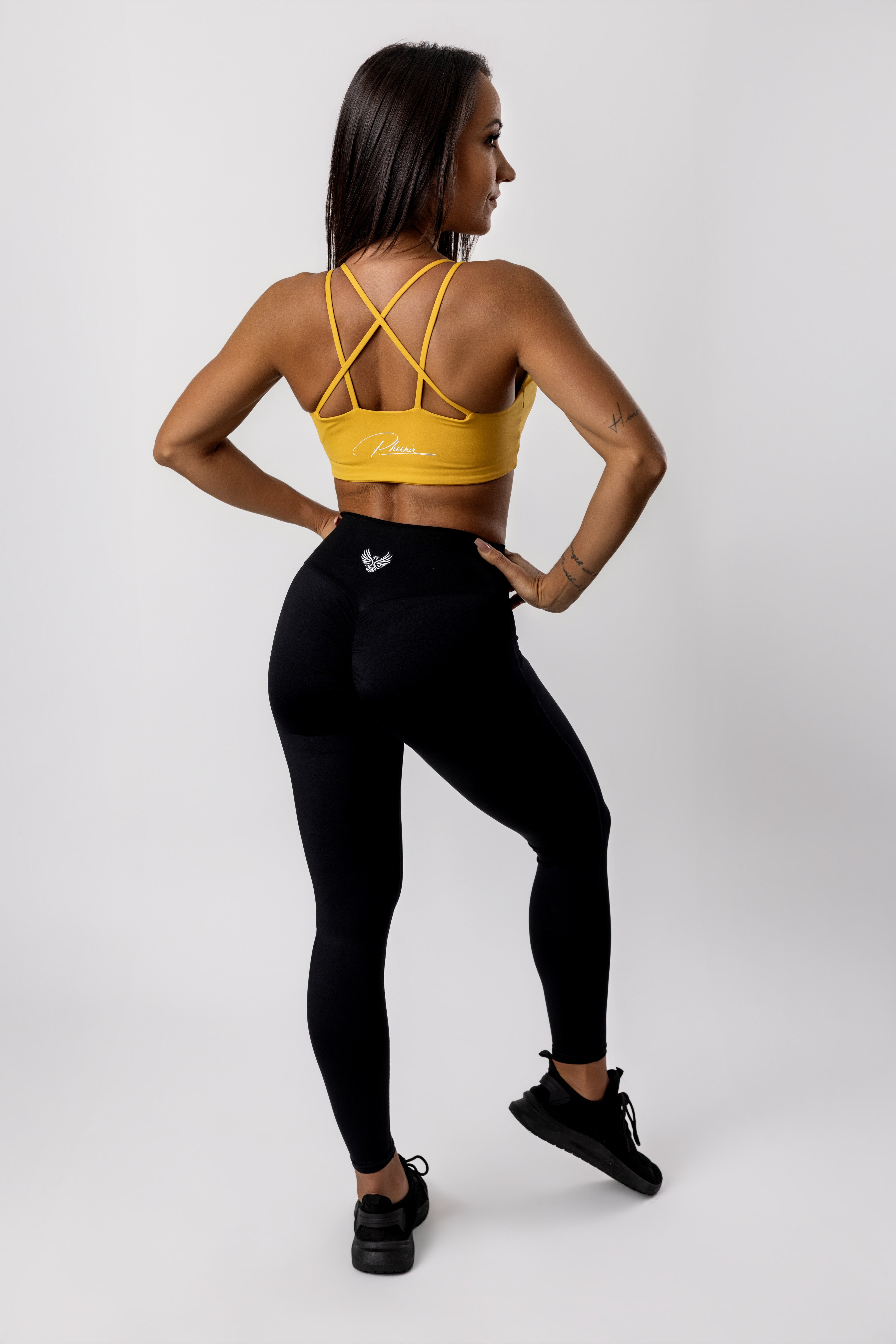 Revive Yellow Sports Bra