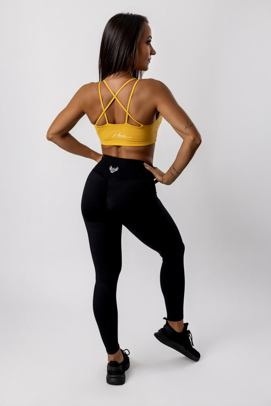 Revive Yellow Sports Bra