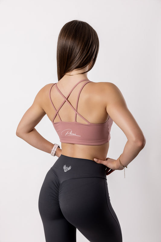 Revive Dirty Pink Sports Bra