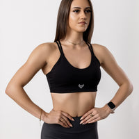 Revive Black Sports Bra