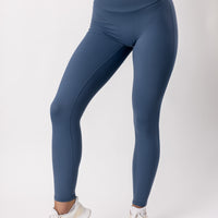 Risen Powder Blue High Waist Scrunch Leggings