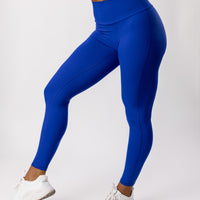 Risen Royal Blue High Waist Scrunch Leggings