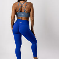 Risen Royal Blue High Waist Scrunch Leggings