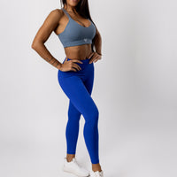 Risen Royal Blue High Waist Scrunch Leggings