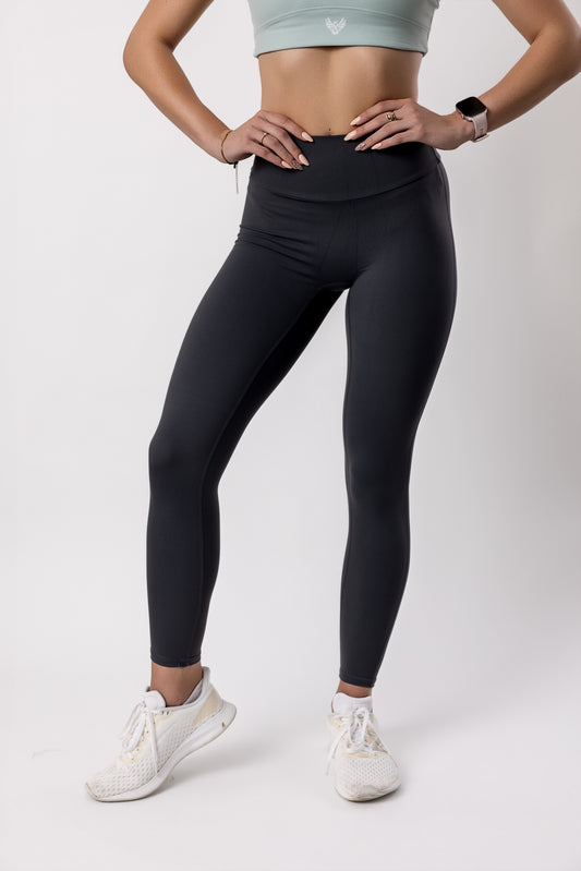 Risen Charcoal High Waist Scrunch Leggings