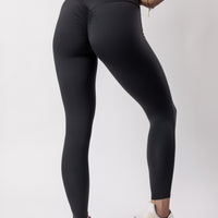 Risen Charcoal High Waist Scrunch Leggings