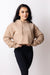 Ascend Champagne Crop Hoodie