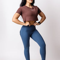 Arise Powder Blue & Crowned Brown