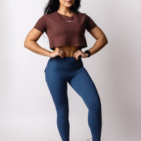 Arise Powder Blue & Crowned Brown