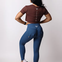Arise Powder Blue & Crowned Brown