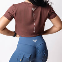 Arise Powder Blue & Crowned Brown