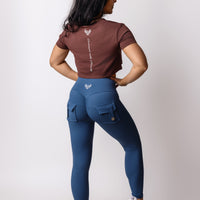 Arise Powder Blue & Crowned Brown