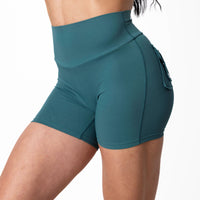 Phoenix Arise Tranquility Cargo Scrunch Pocket Shorts