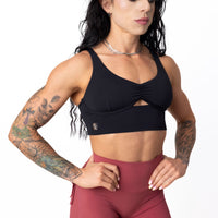Phoenix Arise Black Sports Bra