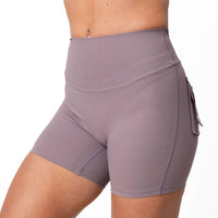 Phoenix Arise Royalty Cargo Scrunch Pocket Shorts