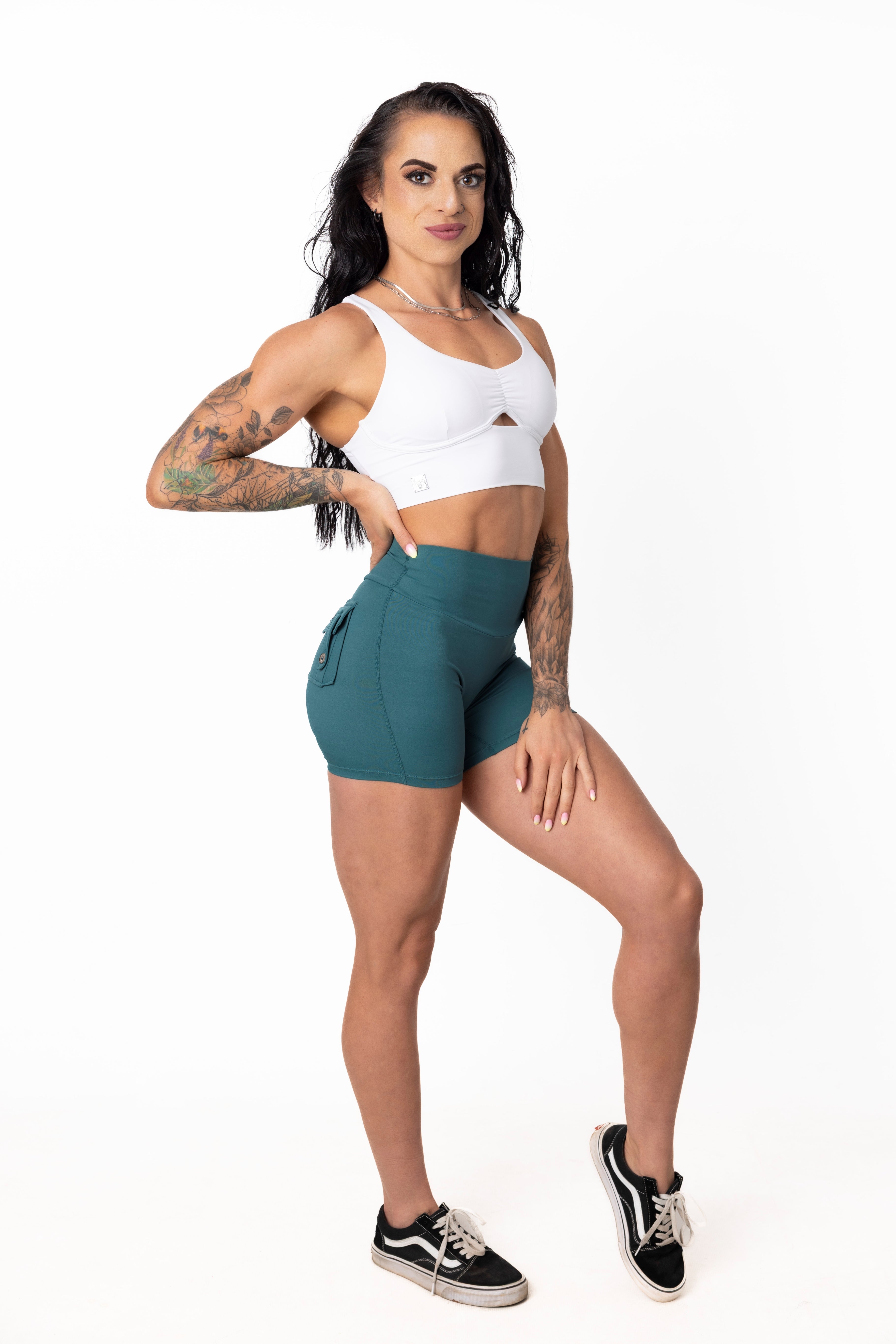 Phoenix Arise Bright White Sports Bra