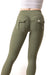 Phoenix Arise Huntress Green Mid Waist Leggings | Premium Active Design Wear