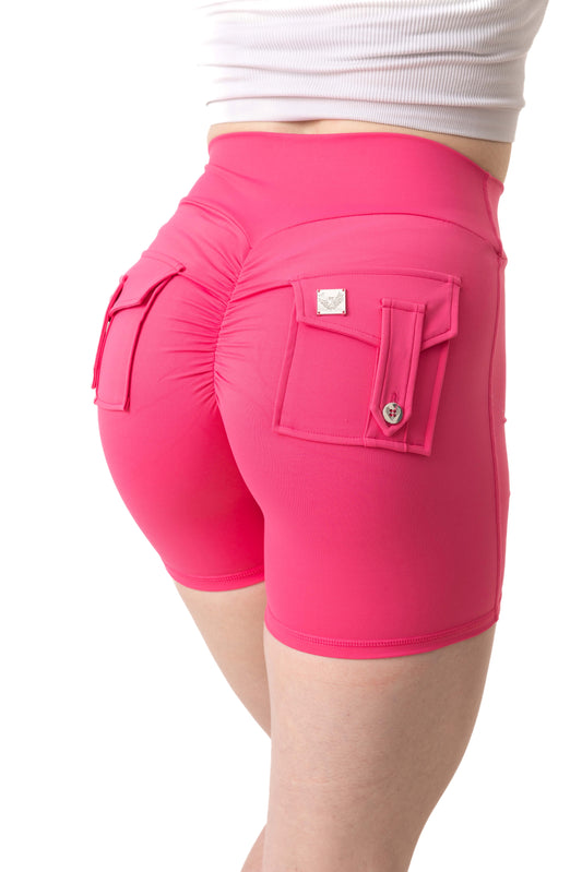 Phoenix Arise Azalea Pink Shorts | Premium Active Design Wear