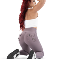 Phoenix Arise Royalty High Waist Cargo Scrunch Pocket Leggings